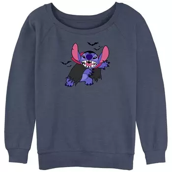 Пуловер с графическим рисунком Disney's Lilo & Stitch Dracula and Bats Juniors, цвет Blue Heather