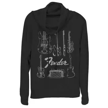 Пуловер с графическим рисунком для гитар Fender и усилителя для юниоров Licensed Character