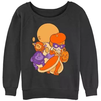 Пуловер с графическим рисунком для вечеринки Rainbow Brite для юниоров на Хэллоуин Licensed Character, цвет Charcoal Heather