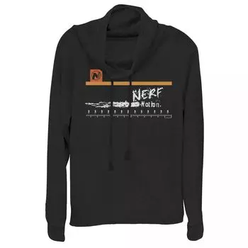 Пуловер с хомутом и хомутом для юниоров с надписью "Nerf Nation" Licensed Character