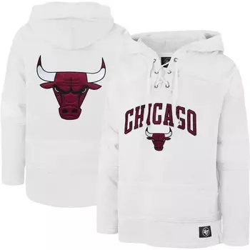 Пуловер с капюшоном 47 Chicago Bulls, белый