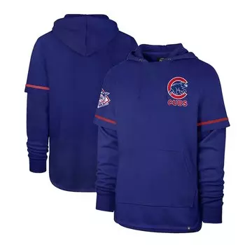 Пуловер с капюшоном 47 Chicago Cubs, роял
