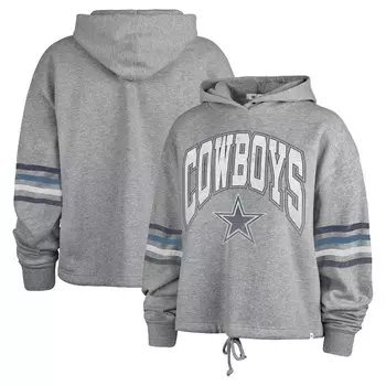 Пуловер с капюшоном 47 Dallas Cowboys, серый