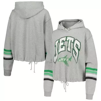 Пуловер с капюшоном 47 New York Jets, серый