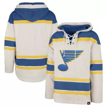 Пуловер с капюшоном 47 St Louis Blues, серый