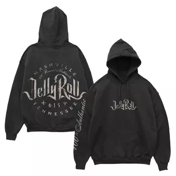 Пуловер с капюшоном Ampro Jelly Roll, черный