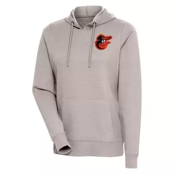 Пуловер с капюшоном Antigua Baltimore Orioles, серый