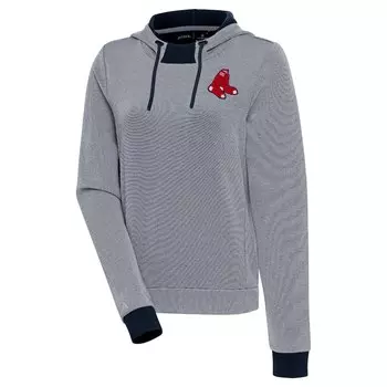 Пуловер с капюшоном Antigua Boston Red Sox, нави