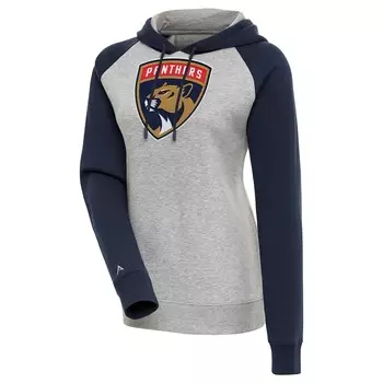 Пуловер с капюшоном Antigua Florida Panthers, серый