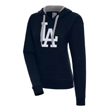 Пуловер с капюшоном Antigua Los Angeles Dodgers, нави