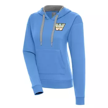 Пуловер с капюшоном Antigua Wwe Merchandise, синий
