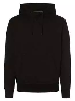 Пуловер с капюшоном Calvin Klein Jeans, черный