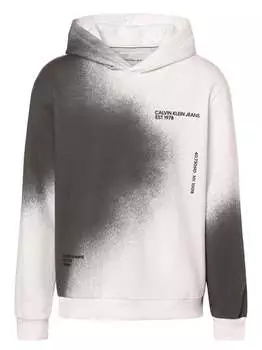 Пуловер с капюшоном Calvin Klein Jeans, серый