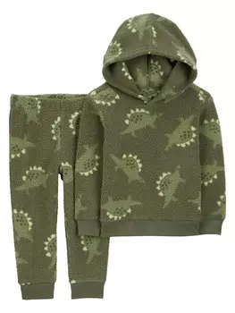 Пуловер с капюшоном carter's, хаки