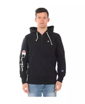 Пуловер с капюшоном Champion, черный