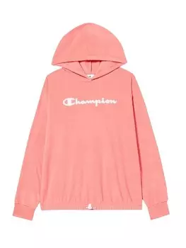 Пуловер с капюшоном Champion Sweatshirt 'Basic', розовый
