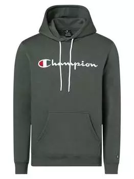 Пуловер с капюшоном Champion, зеленый