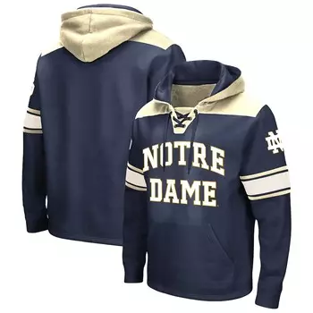Пуловер с капюшоном Colosseum Notre Dame Fighting Irish, нави