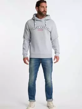 Пуловер с капюшоном Dreimaster, серый