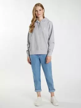 Пуловер с капюшоном Dreimaster, серый