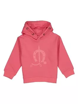 Пуловер с капюшоном El Caballo, розовый