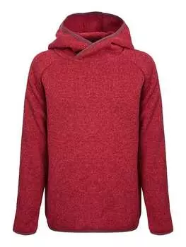 Пуловер с капюшоном elkline, красный