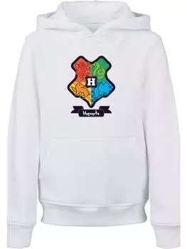 Пуловер с капюшоном F4NT4STIC, белый