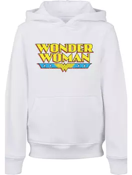 Пуловер с капюшоном F4NT4STIC, белый