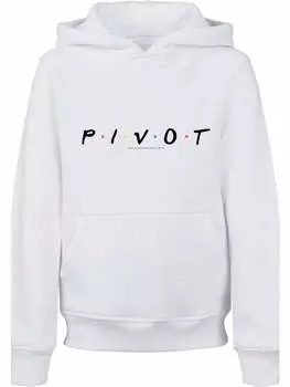 Пуловер с капюшоном F4NT4STIC, белый