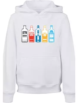 Пуловер с капюшоном F4NT4STIC, белый