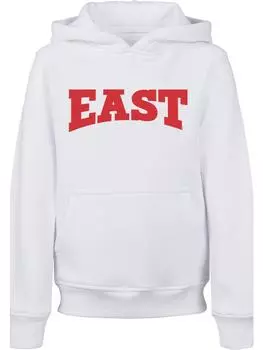 Пуловер с капюшоном F4NT4STIC, белый