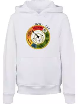 Пуловер с капюшоном F4NT4STIC, белый