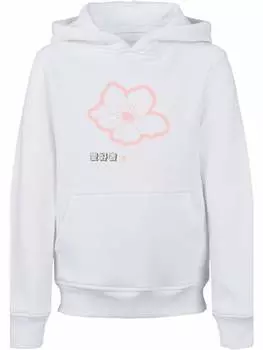 Пуловер с капюшоном F4NT4STIC, белый