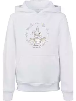 Пуловер с капюшоном F4NT4STIC, белый