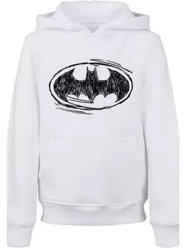 Пуловер с капюшоном F4NT4STIC, белый