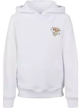 Пуловер с капюшоном F4NT4STIC, белый