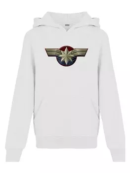 Пуловер с капюшоном F4NT4STIC, белый