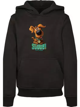 Пуловер с капюшоном F4NT4STIC, черный