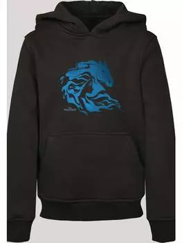 Пуловер с капюшоном F4NT4STIC, черный