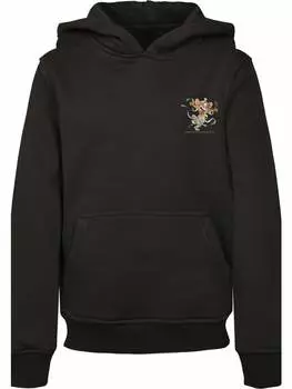 Пуловер с капюшоном F4NT4STIC, черный