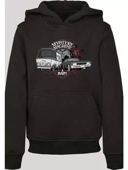 Пуловер с капюшоном F4NT4STIC, черный