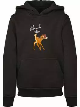 Пуловер с капюшоном F4NT4STIC, черный