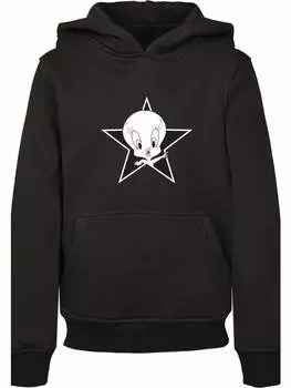 Пуловер с капюшоном F4NT4STIC, черный