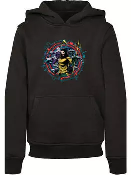 Пуловер с капюшоном F4NT4STIC, черный