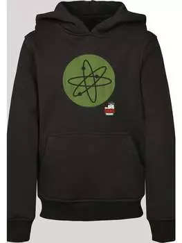 Пуловер с капюшоном F4NT4STIC, черный