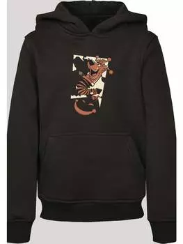 Пуловер с капюшоном F4NT4STIC, черный