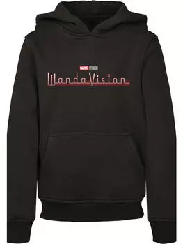 Пуловер с капюшоном F4NT4STIC, черный