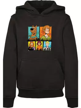 Пуловер с капюшоном F4NT4STIC, черный