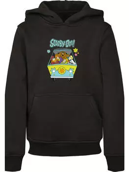 Пуловер с капюшоном F4NT4STIC, черный