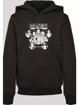 Пуловер с капюшоном F4NT4STIC, черный